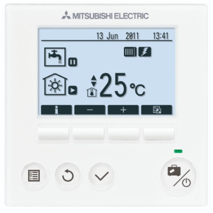 Õhk-vesi soojuspump Mitsubishi Electrik  SUZ-SWM40VA + EHSD-YM9D hüdromoodul